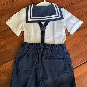 H&M toddler boy sailor 2 piece set